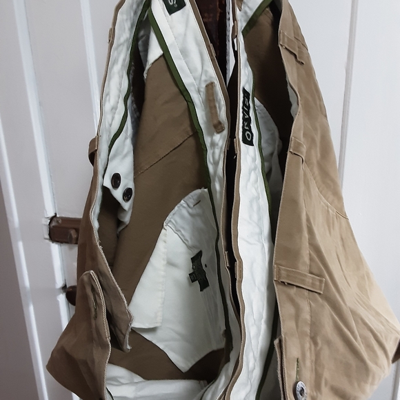 Two pairs Orvis khaki canvas pants 38w - Picture 5 of 7